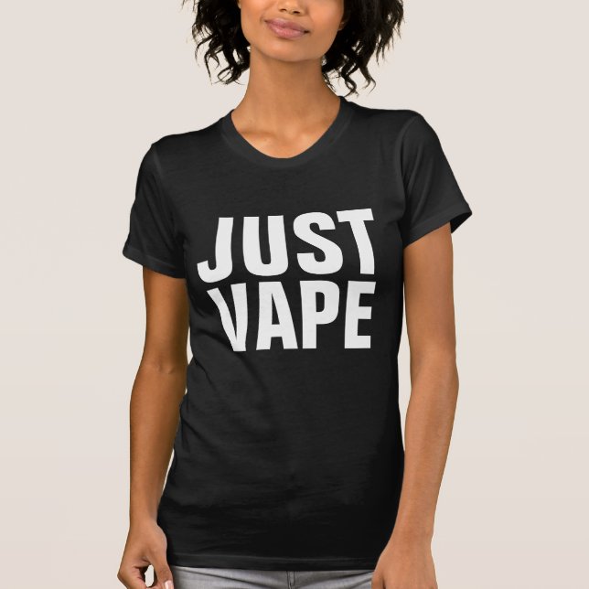 Camiseta SÓLO VAPE T-Shirts Tees (Anverso)