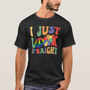 Camiseta Solo veo el orgullo gay de Rainbow Groovy LGBTQ