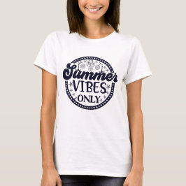 Camiseta Sólo Vibes de verano