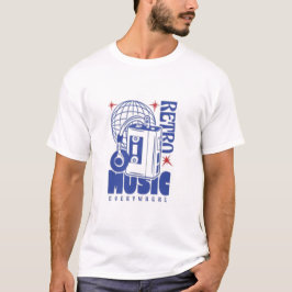 Camiseta 🎵 "Sólo Vibes Retro"
