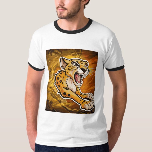 Camiseta Sólo Vibraciones de Guepardo (Anverso)