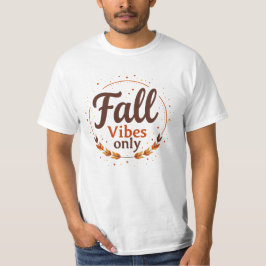 Camiseta Sólo Vibraciones de Otoño