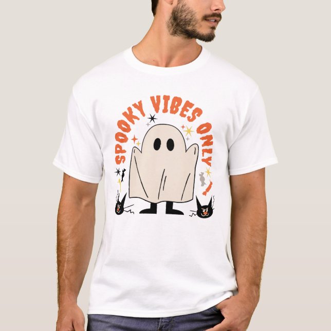 Camiseta Sólo vibraciones fantasmales (Anverso)