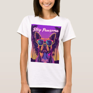 Camiseta Solo vibraciones patéticas - Amantes de mascotas d