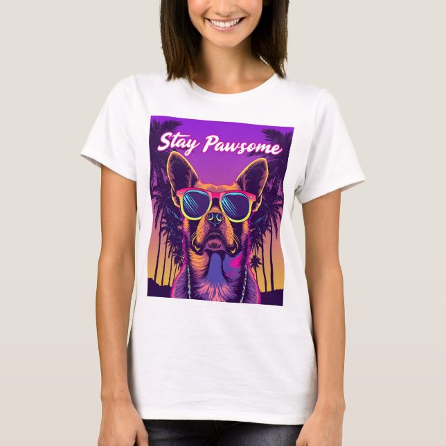 Camiseta Solo vibraciones patéticas - Amantes de mascotas d (Anverso)