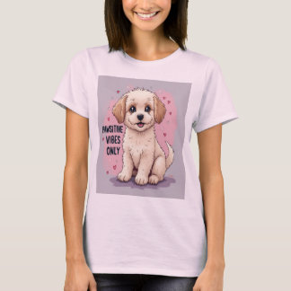 Camiseta Sólo vibraciones patéticas - gato curado y ascende
