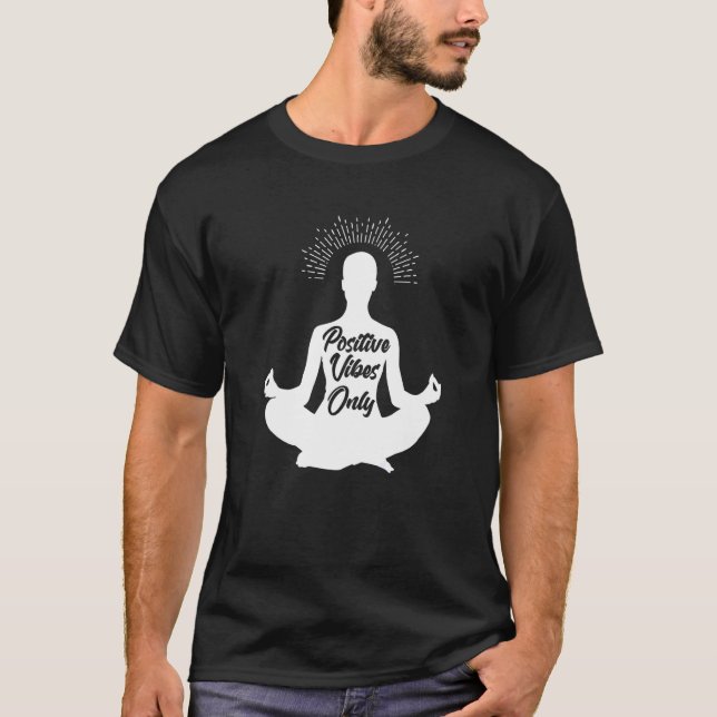 Camiseta Sólo vibraciones positivas (Anverso)