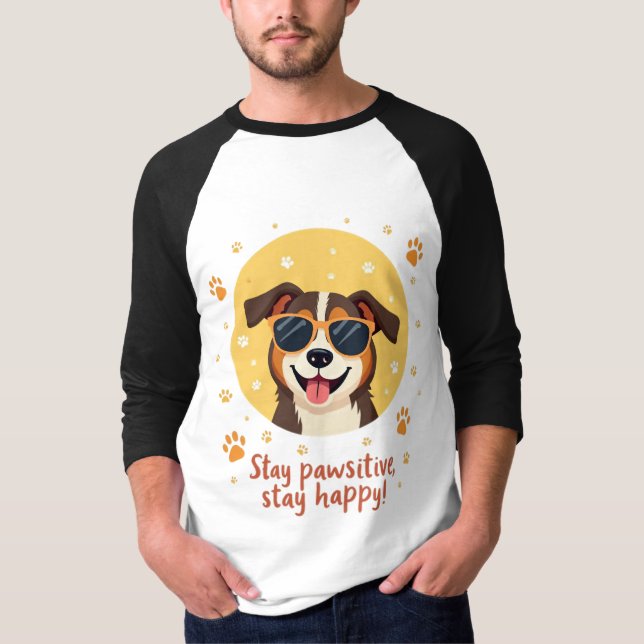 Camiseta Sólo vibraciones positivas (Anverso)