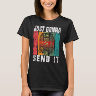 Camiseta Solo Voy a Enviarlo Casco para Motocross y Bicicle