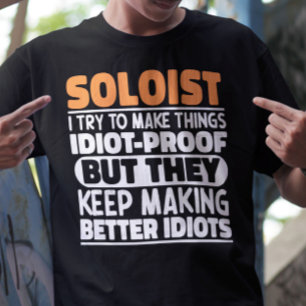 Camiseta Soloista Intento Hacer Las Cosas Divertidas Solois