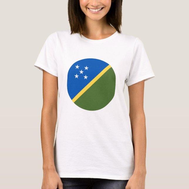 Camiseta Solomon Islands Flag (Anverso)