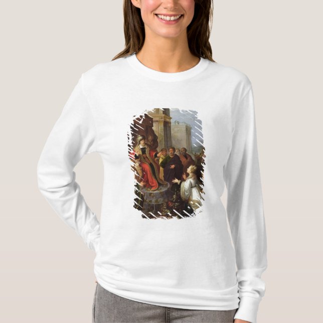 Camiseta Solomon y la reina de Sheba (Anverso)