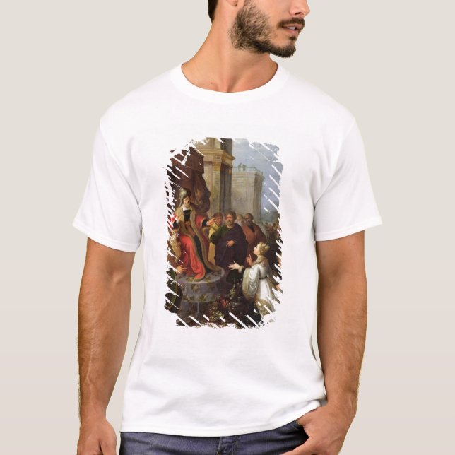 Camiseta Solomon y la reina de Sheba (Anverso)