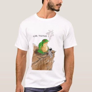 Camiseta Solos, Juntos – Soledad Cósmica Astronauta y 