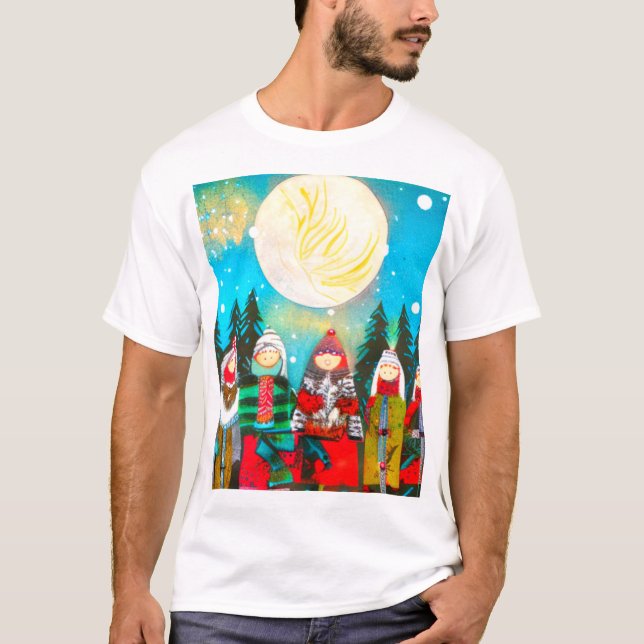 Camiseta Solsticio de invierno (Anverso)
