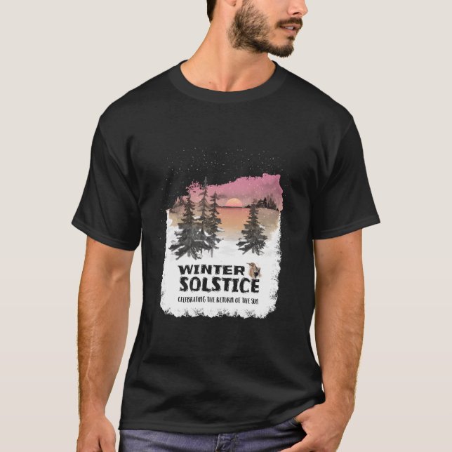 Camiseta Solsticio De Invierno Celebrando El Regreso Del So (Anverso)