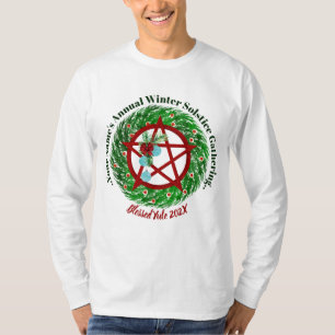 Camiseta Solsticio de invierno reuniendo la guerra de Yule