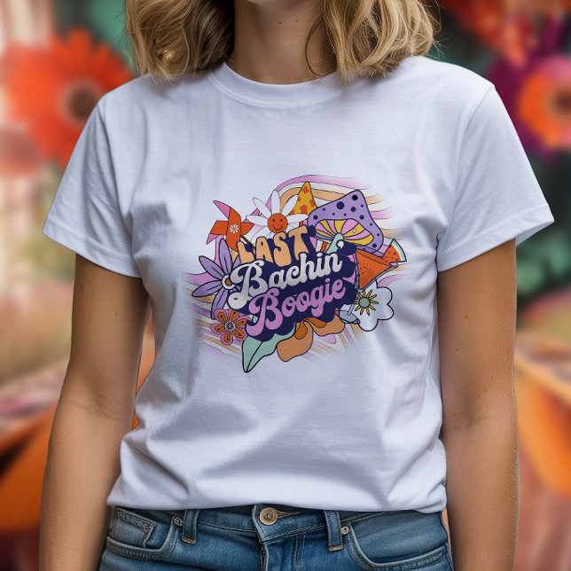 Camiseta Soltera de los 70 Groovy Última Fiesta ID929 (Subido por el creador)