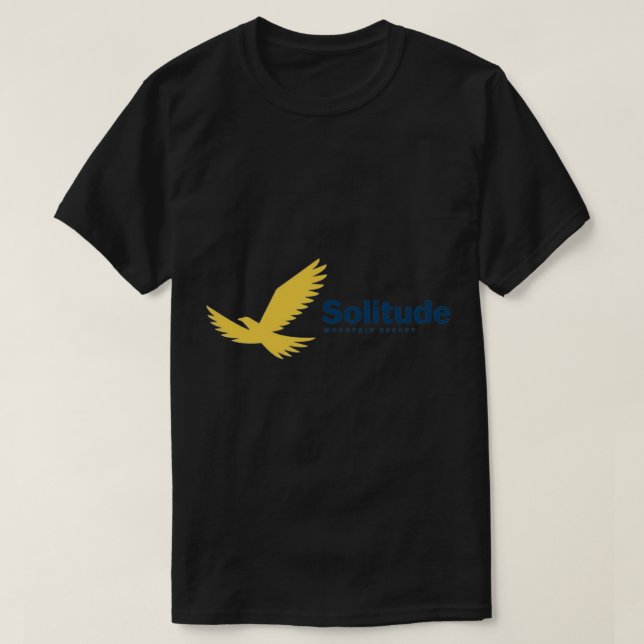 Camiseta Soltude Mountain Resort, Pegatina de Utah (Diseño del anverso)
