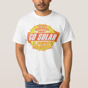 Camiseta Solución de energía solar
