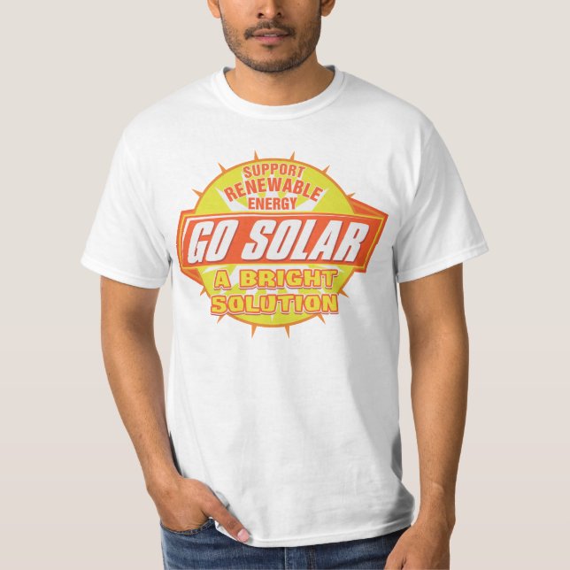 Camiseta Solución de energía solar (Anverso)