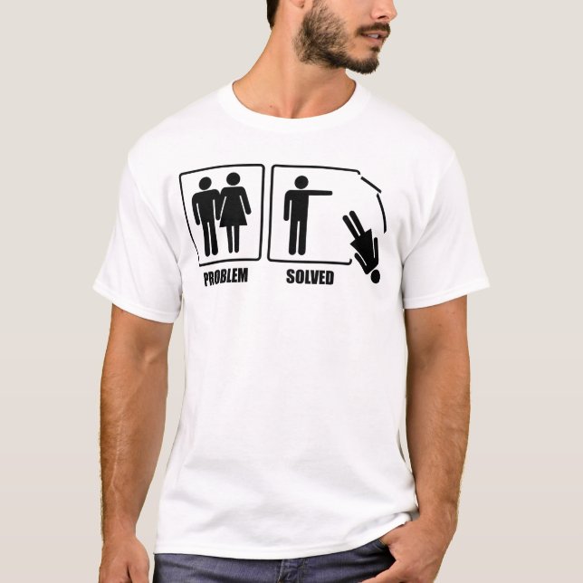 Camiseta solucionada problema (Anverso)