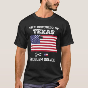 Camiseta Solucionado el problema de TShirt en la República 