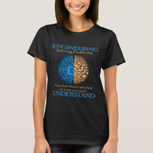 Camiseta Solucionando problemas Ingeniero de ingeniería