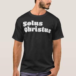 Camiseta Solus Christus Reformada Theology Premium