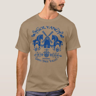 Camiseta Solvang California Villa Santa Ynez de estilo dané