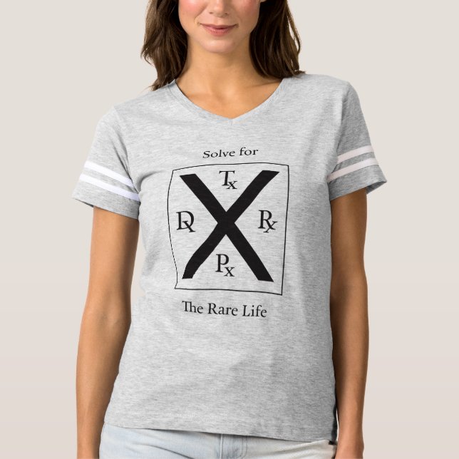 Camiseta Solve for X, the Rare Life (Anverso)