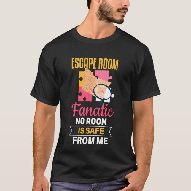Camiseta Solver de sala de escape de Guay dice 1 (Anverso)