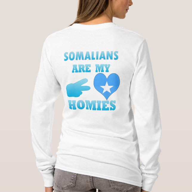Camiseta Somalis es mi Homies (Reverso)