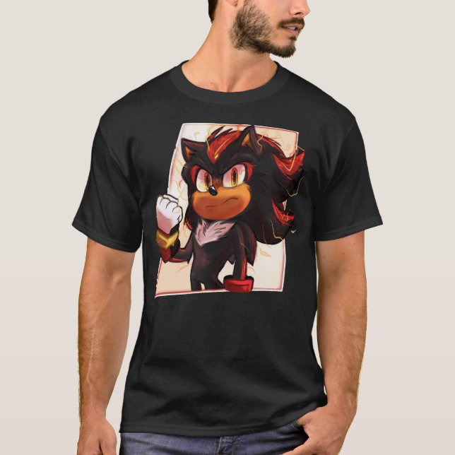 Camiseta Sombra Al Hedgehog (Anverso)