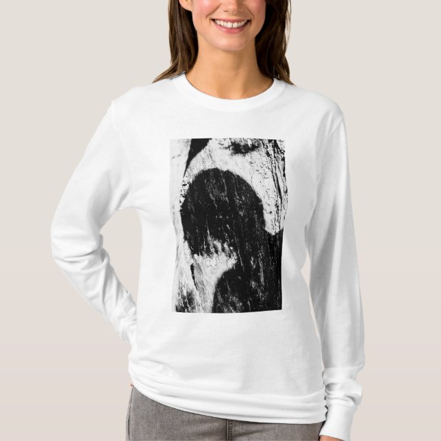 Camiseta sombra de adolescente (Anverso)