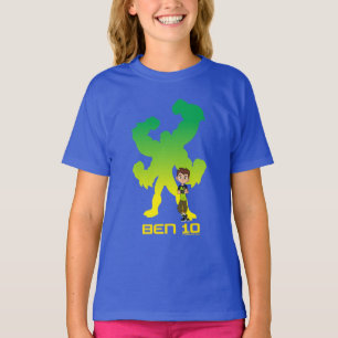Camiseta Sombra de Ben 10 y Cuatro brazos
