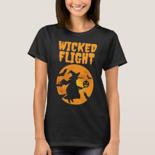 Camiseta Sombra de Brujas de Halloween - Bruja vol