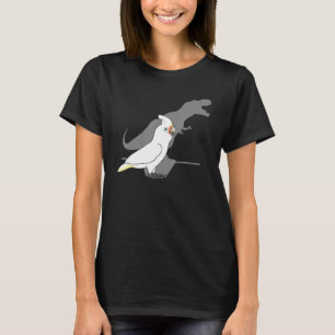 Camiseta Sombra de Cockatoo T-rex de Goffin, memes de Birb 