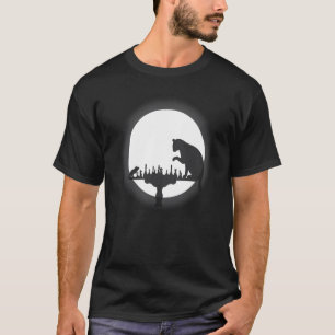 Camiseta Sombra De Juego De La Placa Del Ratón Y El Gato De