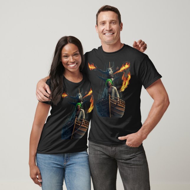 Camiseta Sombra de la Marea Infernal – Despertar Pirata (Unisexo)