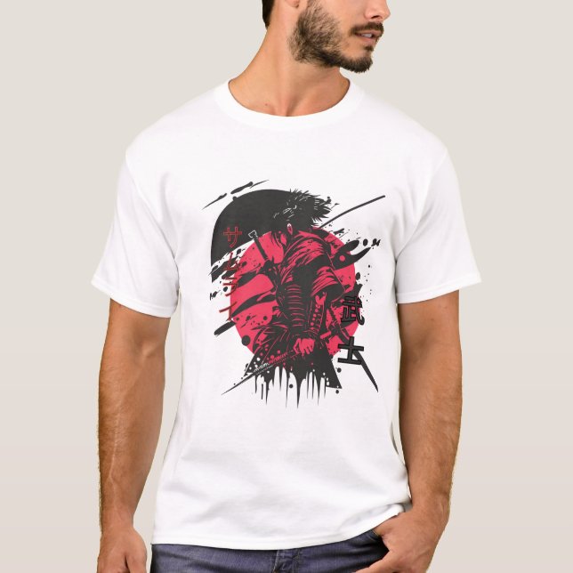 Camiseta Sombra de los samurái (Anverso)