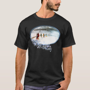 Camiseta Sombra del búho en el rastro de rasgones