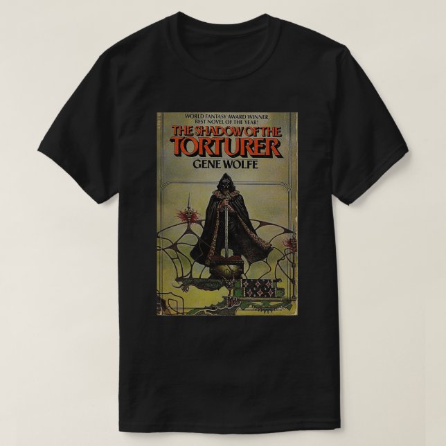 Camiseta Sombra Del Torturer Gene Wolfe  (Diseño del anverso)