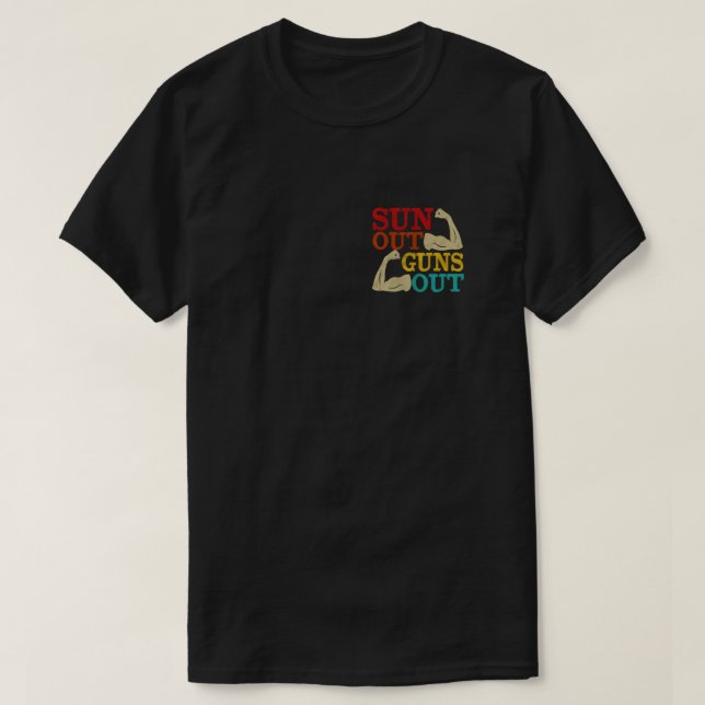 Camiseta Sombra las armas  (Diseño del anverso)