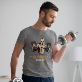 Camiseta Sombra las armas para levantar el peso