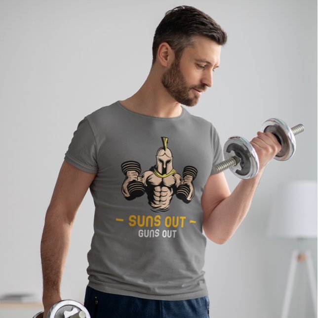 Camiseta Sombra las armas para levantar el peso (Subido por el creador)