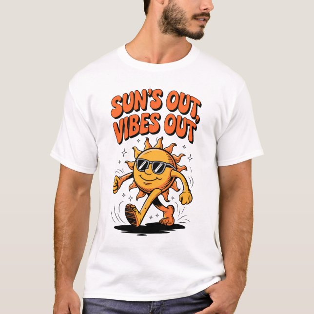Camiseta Sombra las vibraciones (Anverso)