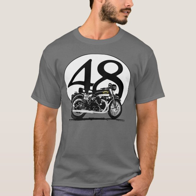 Camiseta Sombra negra de Vincent (Anverso)