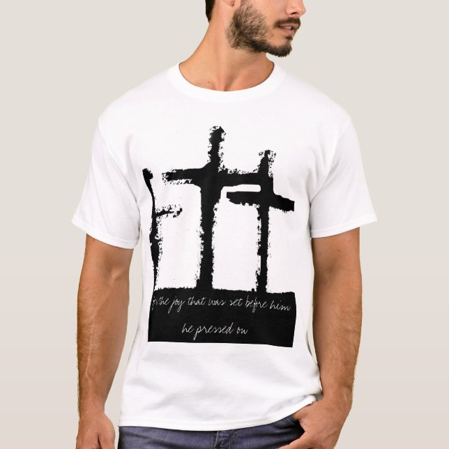 Camiseta "Sombra" por Michael Crozz (Anverso)