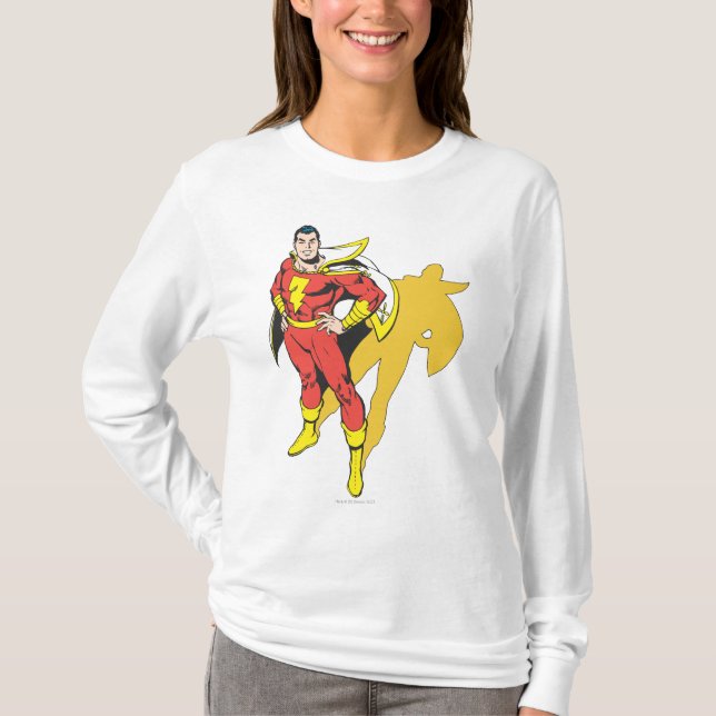 Camiseta Sombra SHAZAM (Anverso)